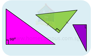 right angled triangles