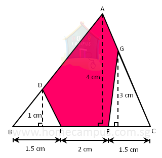 finding the area of a triangle