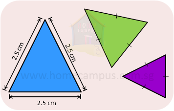 equilateral triangles