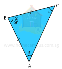 finding angles in a triangle